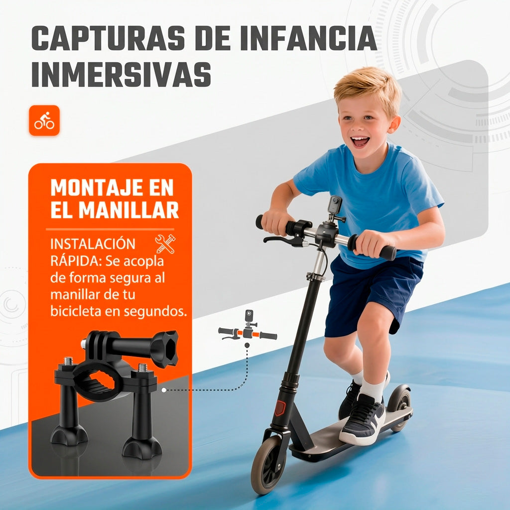 Mini Cámara de Acción Portátil